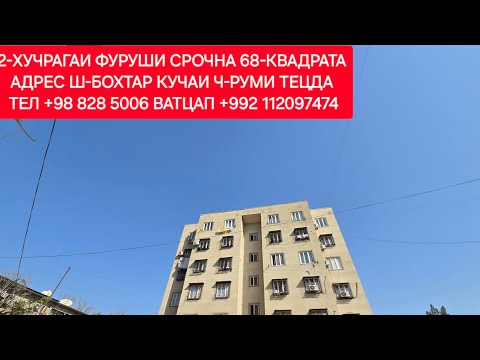 Видео: 2-ХУЧРАГАИ ФУРУШИ СРОЧНА Ш-БОХТАР. ЧИСЛОИ 22,10,2025,СОЛ.