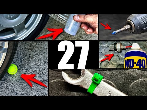 Видео: 27 Полезных автохитростей для всех водителей