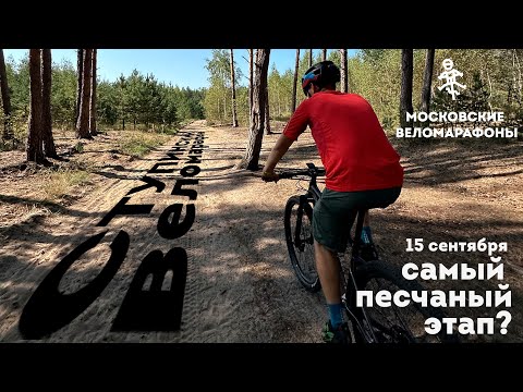 Видео: Трасса Ступинского веломарафона 15.09.2024