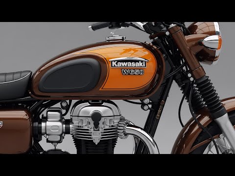 Видео: НОВЫЙ Kawasaki W650 (2026) — первый взгляд, официальный запуск, наконец-то запуск!