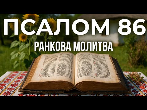 Видео: 10 ЖОВТНЯ ПСАЛОМ 86 (85):1-13 | Молитва за радість посеред печалі