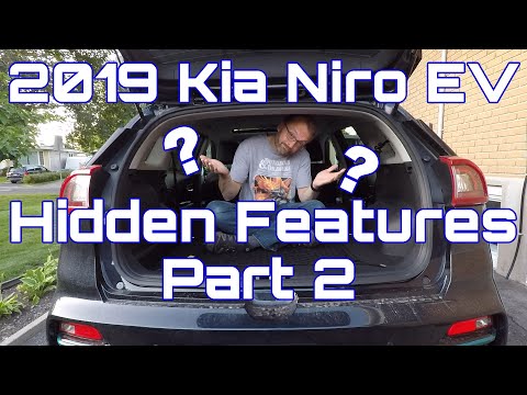 Видео: «Скрытые» функции Kia Niro EV 2019 года. Часть 2.