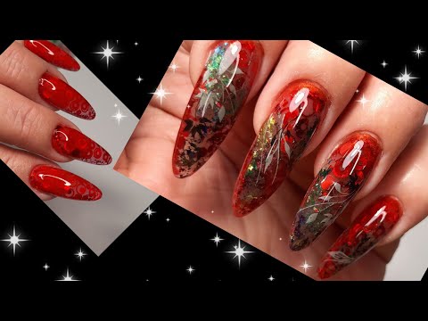 Видео: *435*Частично меняю дизайн.ВАУ!Наращиванию неделя.Промежуточный маникюр./partially change the design