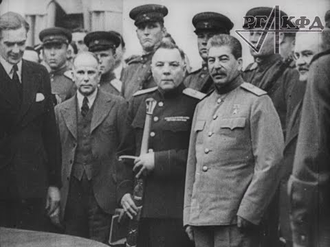 Видео: Вручение У.Черчиллем товарищу Сталину почётного меча гражданам – защитникам Сталинграда