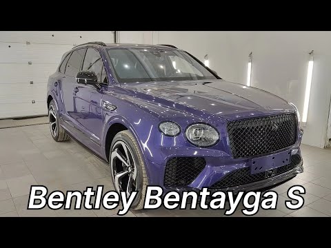 Видео: Bentley Bentayga разбор под полную оклейку