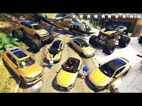 Видео: Я УГНАЛ ЗОЛОТЫЕ ТАЧКИ БМВ у Миллиардеров С СОНИКОМ ИЗ РЕАЛЬНОЙ ЖИЗНИ В ГТА 5