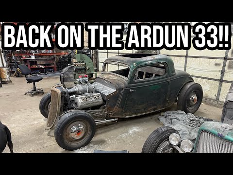 Видео: Резка и модификация радиатора на Ardun Coupe 1933 года!