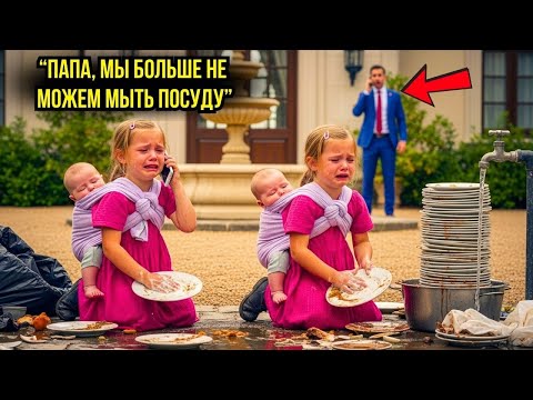 Видео: БЛИЗНЯШКИ ЗВОНИЛИ МИЛЛИОНЕРУ-ПАПЕ: "ПАПОЧКА... МАМА СКАЗАЛА ВСЁ УБРАТЬ!" — ОН ПРИЕХАЛ РАНЬШЕ И...