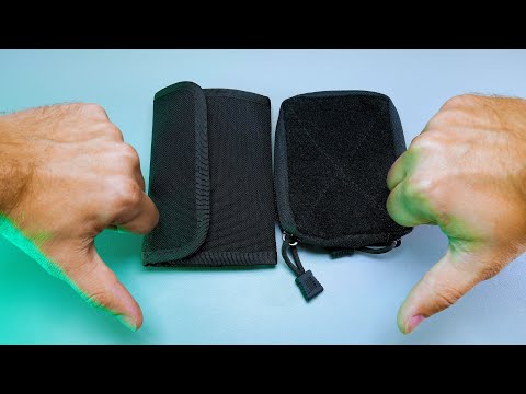 Видео: МОИ НЕУДАЧНЫЕ ПОКУПКИ - тактический подсумок и EDC кошелек с Aliexpress