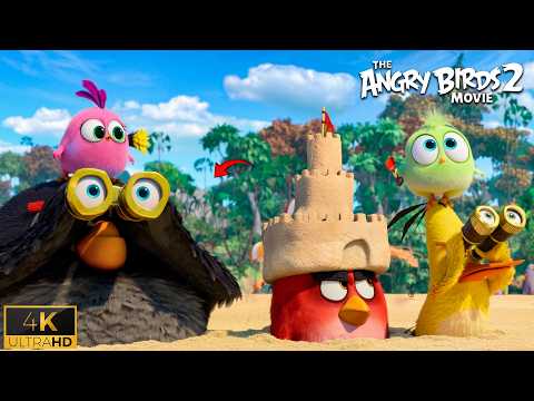 Видео: Забавная битва свиньи против птиц | Начальная сцена «Angry Birds в кино 2» (2019)