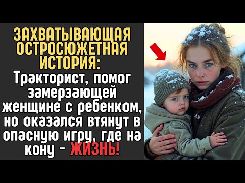 Видео: ПРОДОЛЖЕНИЕ захватывающей истории с трактористом, который помог женщине с ребенком, но получил удар