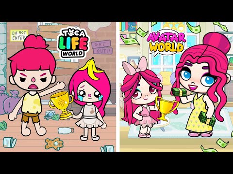Видео: Родители в Toca Boca vs Родители в Avatar World 👨‍👩‍👧💓 | Грустная История в ТОКА БОКА
