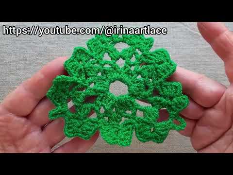 Видео: Треугольник крючком. Соединение треугольников между собой.