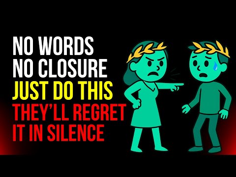 Видео: Никаких слов, никакого завершения — ПРОСТО ПОЗВОЛЬТЕ ТИШИНЕ СЛОМИТЬ ИХ ЭГО (Им будет тяжело) | Ст...