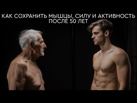 Видео: Саркопения: как сохранить мышцы, силу и активность после 50 лет