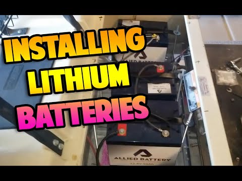 Видео: Установка литиевой батареи Club Car DS