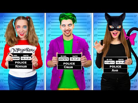 Видео: СТАЛИ СУПЕРЗЛОДЕЯМИ на 24 Часа ЧЕЛЛЕНДЖ! Побег из Тюрьмы