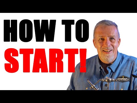 Видео: Как начать вязать мушки для начинающих | Пошаговое руководство #flytying #flyfishing #flytyingvideo