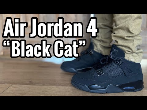 Видео: Обзор Air Jordan 4 «Black Cat» 2025 года и их характеристики