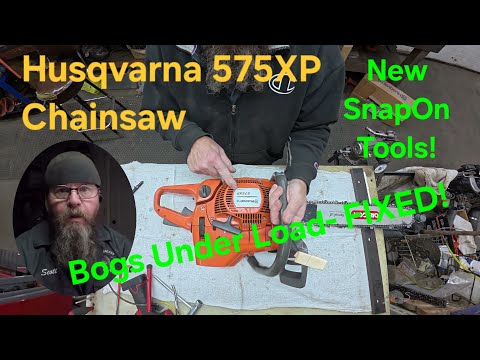 Видео: Husqvarna 575XP застревает под нагрузкой — ИСПРАВЛЕНО!