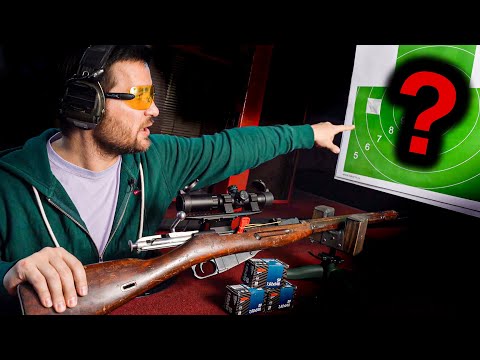 Видео: Получилось ли улучшить кучность винтовки Мосина? ЧАСТЬ 4