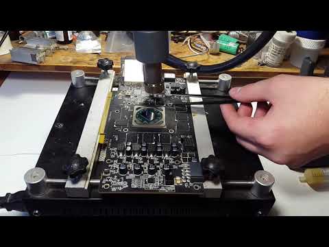 Видео: Sapphire RX 470 NITRO - Интересный ремонт