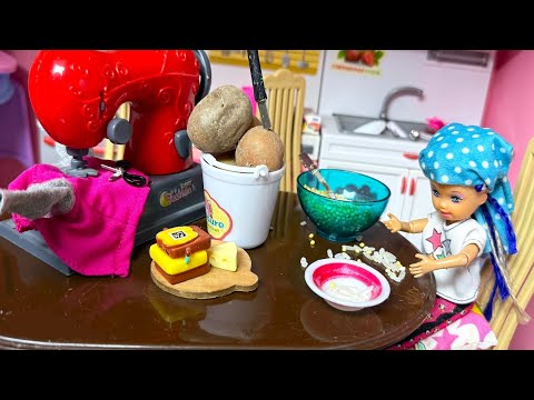 Видео: ЗОЛУШКА НАСТОЯЩАЯ?! 😲😄 Катя и Макс веселая семейка! Куклы Барби истории ДАРИНЕЛКАТВ