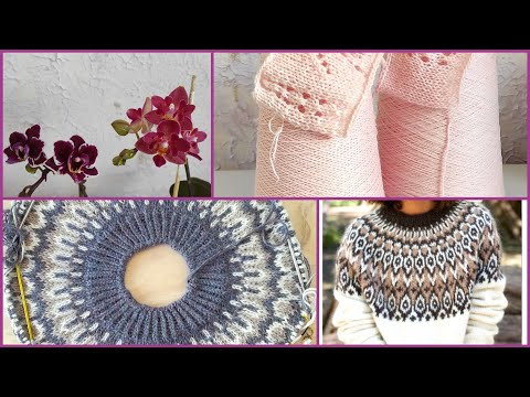 Видео: ВЯЗАЛЬНЫЙ ВЛОГ 2/22 /Шикарная лопапейса, вязать всем! 👍/ Пряжа на французскую кофточку/