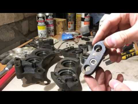 Видео: Переборка тормозной системы на Гелике W463