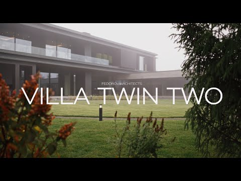 Видео: Архитектура и интерьер виллы Twin TWO //  Architecture and interior of a modern villa Twin TWO