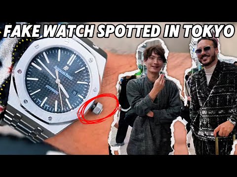 Видео: Что-то не так с его часами Audemar Piguet… | Tokyo Watch Interviews