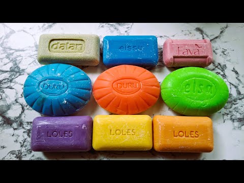 Видео: ASMR DRY SOAP CUTTING / SOAP CARVING / Резка сухого мыла.