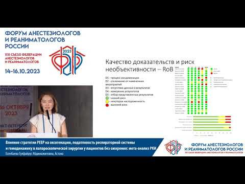 Видео: Влияние РЕЕР на оксигенацию и комплайнс Есенбаева Г.Э.