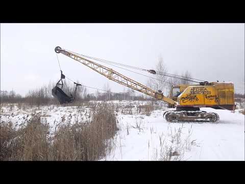 Видео: Старый экскаватор Драглайн ЭО5111б. Бывают и такие заказчики.