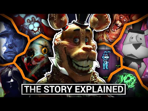 Видео: Объяснение истории и аниматроники FNAF JR