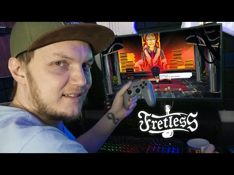Видео: Fretless - The Wrath of Riffson - Полное прохождение игры #2 (PC / Steam)