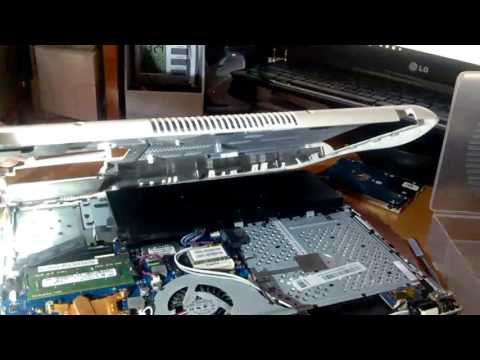 Видео: разборка/сборка ноутбука samsung SF 310