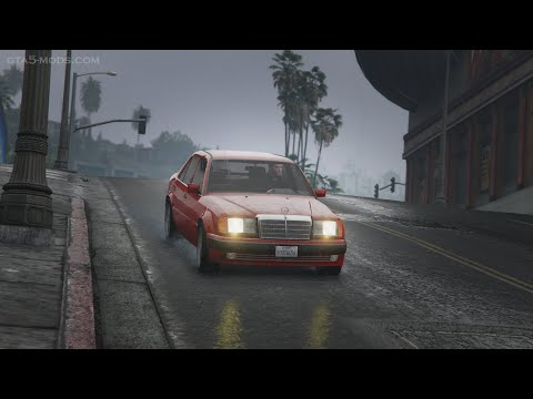 Видео: ОБЗОР МАШИНЫ В GTA V | Mercedes-Benz W124