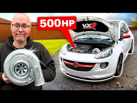 Видео: Мы строим первый в мире 500-сильный VXR V6 Vauxhall Adam!