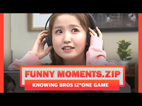Видео: IZ*ONE GAME | Смешные моменты из «Knowing Bros»