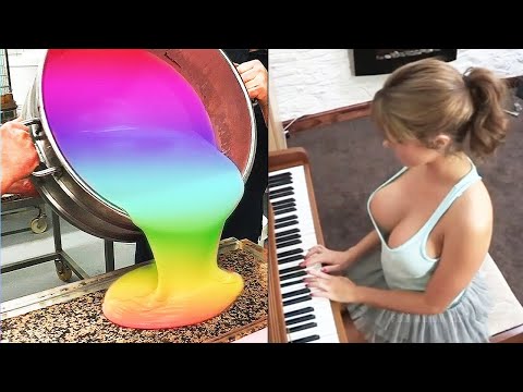 Видео: На Это Можно Смотреть Вечно! 100 Like a Boss Моментов и Залипательных Видео Снятых на Камеру