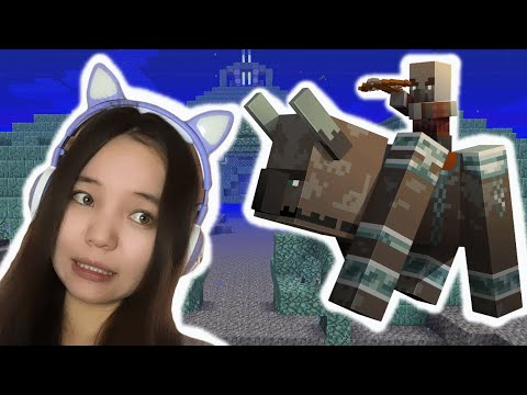 Видео: Бүтэлгүй raid болон усан доорх ордон??? (Minecraft #4)