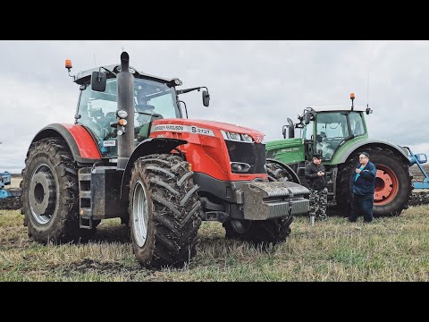 Видео: FENDT И MASSEY FERGUSON В ПАРЕ НА ПАХОТЕ