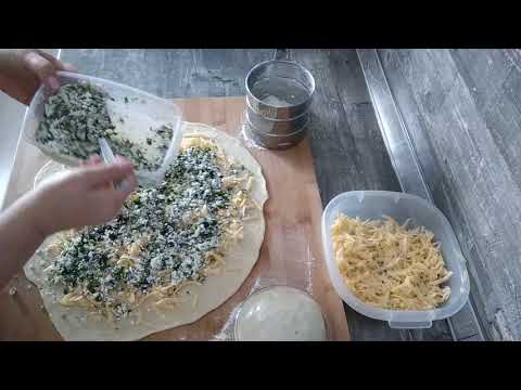 Видео: Доброе утро от Василия и Симочки))  Рецепт творожно-сырных лепешек с зеленью.