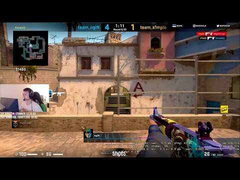 Видео: РЕАКЦИЯ КСГО ПРО ИГРОКОВ НА ИГРУ СИМПЛА #2