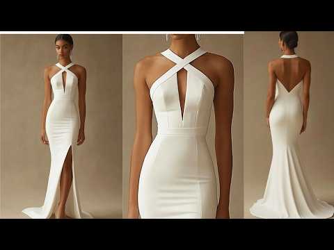 Видео: Как раскроить и сшить платье-бюстье «русалка» с халтер-воротом