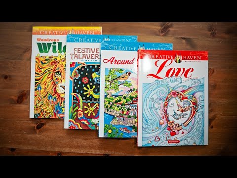 Видео: Новинки от Creative Haven / Around the World / Marjorie Sarnat