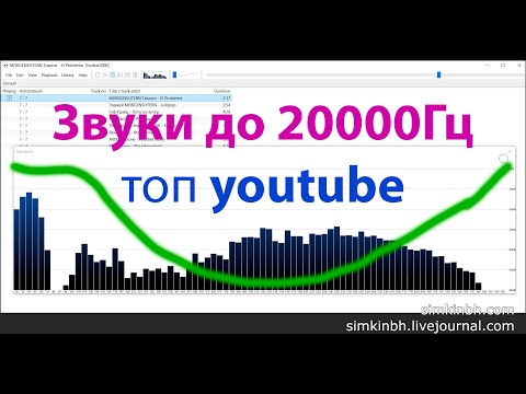 Видео: Музыка в топе ютуба до 20000Гц. Восприятие слуха. Практика