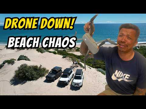 Видео: Катастрофа с дроновой рыбалкой | Приключения на внедорожнике и в кемпинге вдали от цивилизации на...