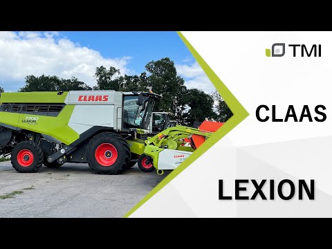 Видео: Комбайн CLAAS LEXION / Как устроена работа лучшего комбайна